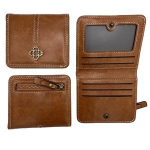 Womens Wallet Bifold Short Wallet ID Card Holder RDID Blocking Multiple Colors